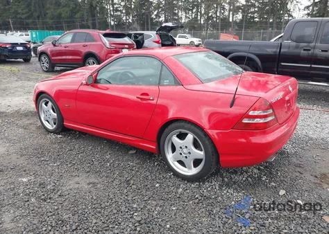 2001 Mercedes-Benz Slk 320 z USA, uszkodzony, nr VIN WDBKK65F11F198734